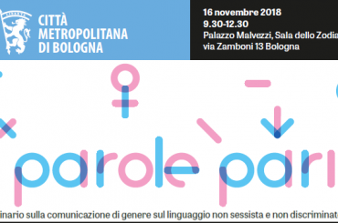 25 Novembre e dintorni: Bologna – Parole Pari