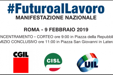 Sabato in piazza per cambiare la linea economica del Governo