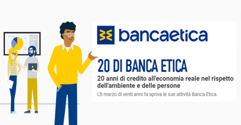 Continua il nostro sostegno a Banca Etica