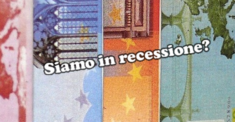 L’economia italiana in breve: siamo in recessione?