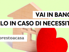 Vai in banca solo in caso di necessità