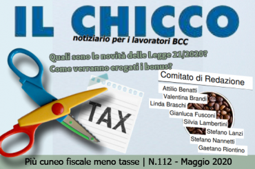 Il Chicco n. 112: più cuneo fiscale e meno imposte
