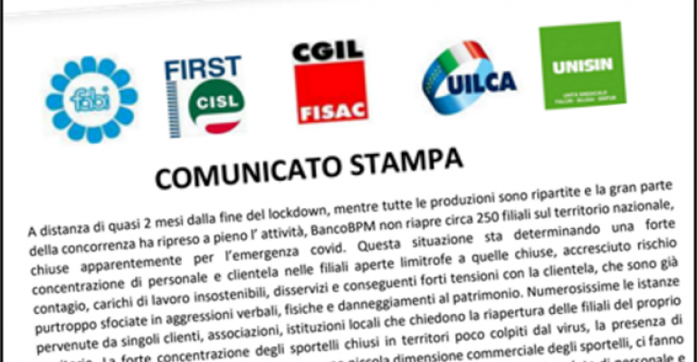 BancoBPM, così non va!