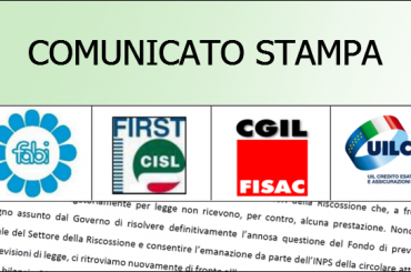 Settore riscossione: il comunicato delle segreterie nazionali