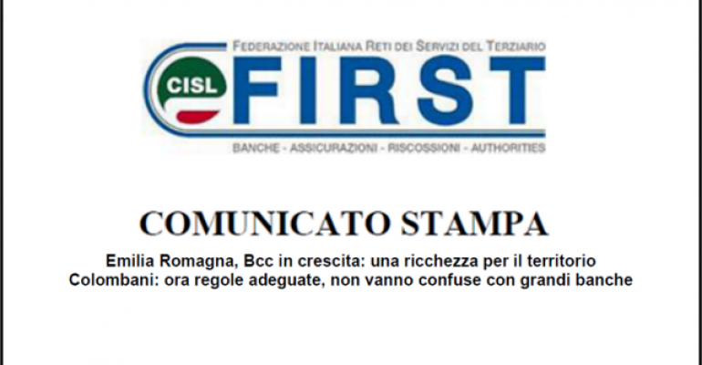 Emilia Romagna, Bcc in crescita: una ricchezza per il territorio