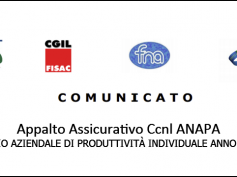 Appalto Assicurativo Ccnl ANAPA: premio aziendale di produttività individuale