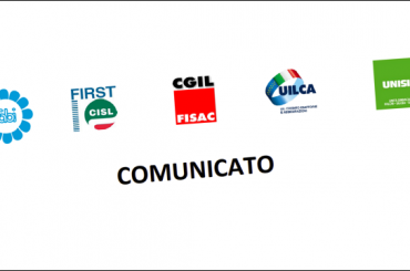 Assegno straordinario: il comunicato delle Segreterie Nazionali