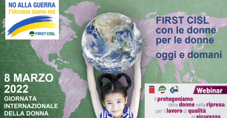 8 marzo 2022: non rinunciare ad un mondo più giusto
