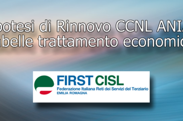 Ipotesi di Rinnovo CCNL ANIA: tabelle trattamento economico