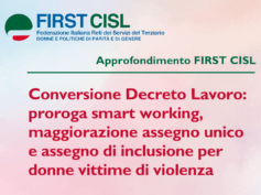 Approfondimento First Cisl: proroga smart working, maggiorazione assegno unico, assegno di inclusione per donne vittime di violenza