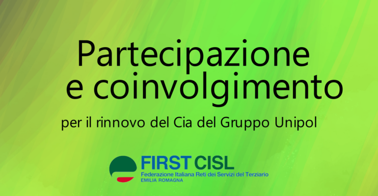 Partecipazione e coinvolgimento per il rinnovo del Cia del Gruppo Unipol