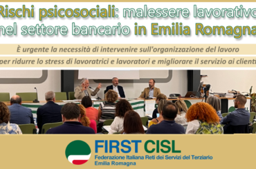 In banca non si sta bene come spesso da fuori si pensa