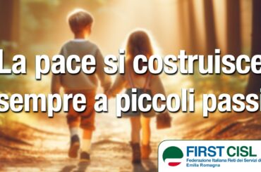 La pace si costruisce sempre a piccoli passi