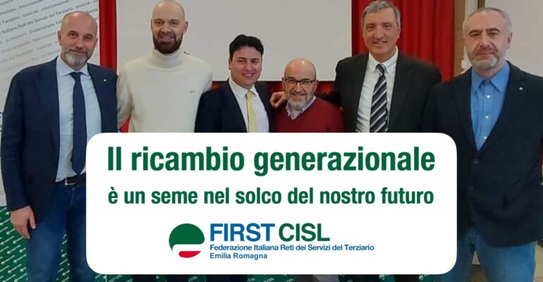 Il ricambio generazionale è un seme nel solco del nostro futuro