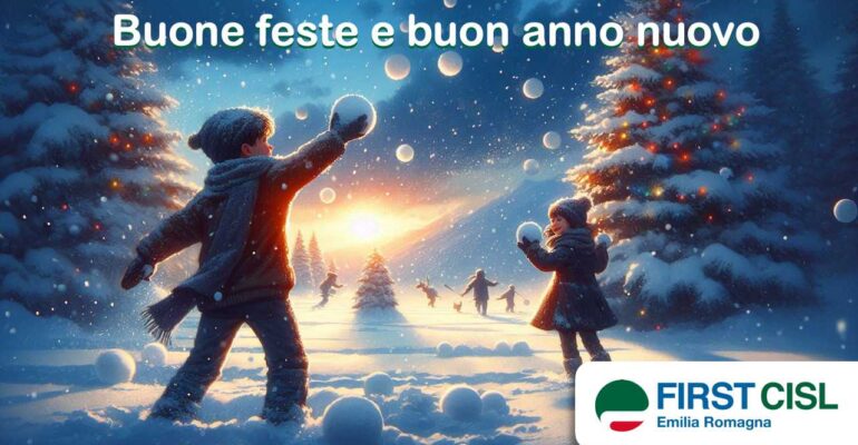 Buone feste da First Cisl Emilia Romagna