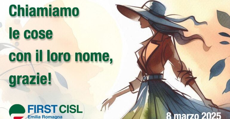 Chiamiamo le cose con il loro nome, grazie!