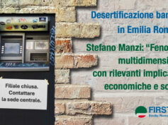 Desertificazione bancaria in Emilia Romagna. Stefano Manzi: “Fenomeno multidimensionale con rilevanti implicazioni economiche e sociali”