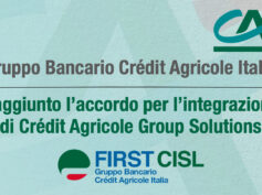 Crédit Agricole Italia, raggiunto l’accordo per l’integrazione di Crédit Agricole Group Solutions