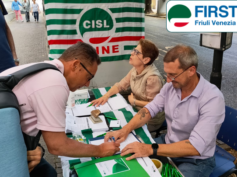 Anche First Cisl Fvg sostiene la raccolta firme per la legge di iniziativa popolare proposta da Cisl