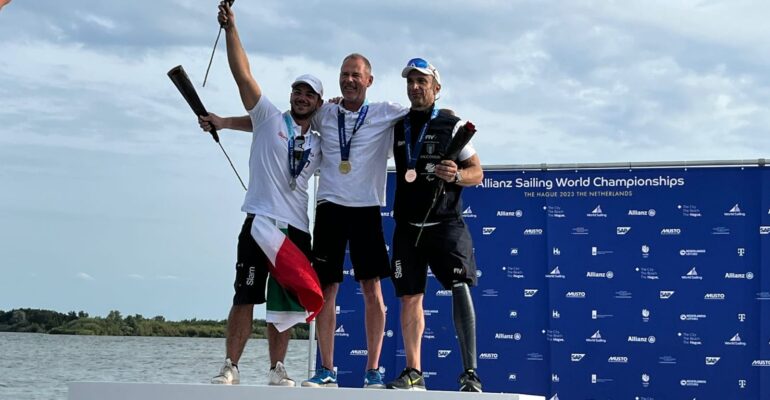 First Cisl Fvg sul podio mondiale della vela: Antonio Squizzato bronzo ai Sailing World Championships di Den Haag (L’Aia)