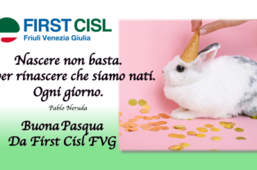 Auguri da First Cisl FVG