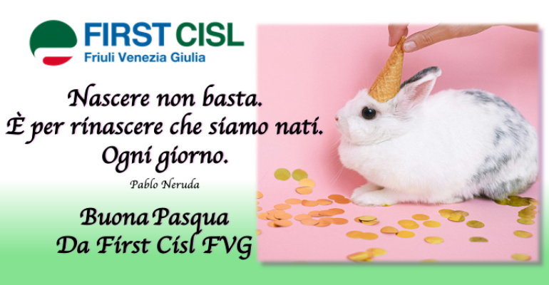 Auguri da First Cisl FVG