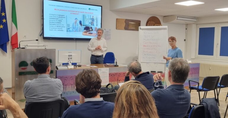 Pressioni commerciali nelle banche: come aiutare i colleghi ad affrontarle. Un seminario di First Cisl FVG a Udine