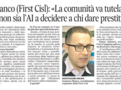 Intervista del segretario generale First Cisl FVG sulla desertificazione bancaria in regione