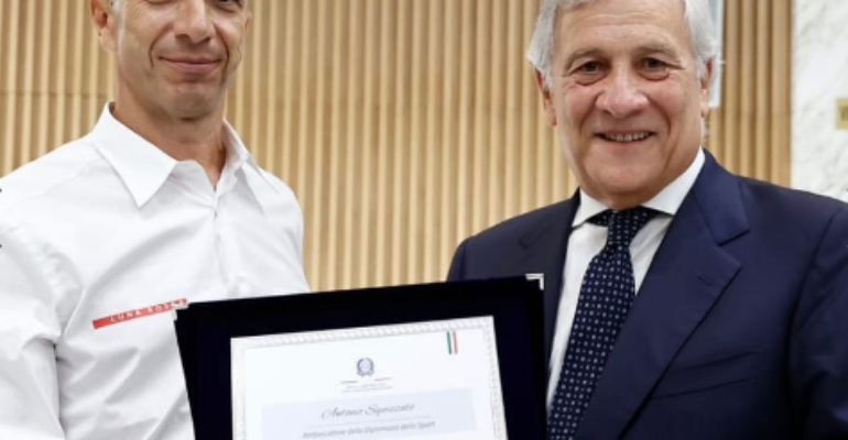 Antonio Squizzato Ambasciatore della Diplomazia dello Sport: dal Friuli-Venezia Giulia l’eccellenza italiana nel mondo.