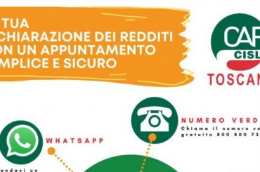 Caf Cisl, il tuo 730 in sicurezza