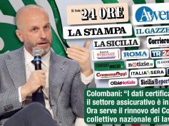 Assicurativi, Colombani sulla stampa: assicurazioni in salute, ora via al nuovo contratto di settore