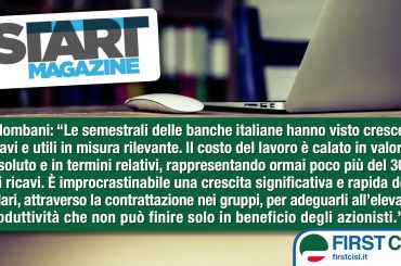 Start Magazine rilancia analisi First Cisl