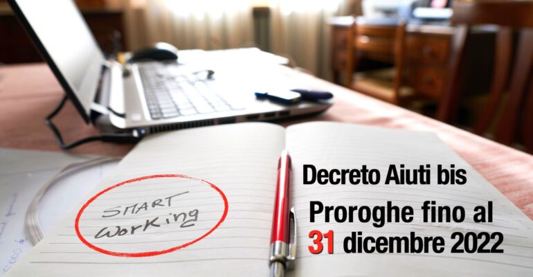 Decreto Aiuti bis, le novità in tema di smart working per fragili e genitori, il bonus psicologico