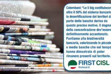Colombani alla stampa: su Mps basta speculazioni. Alla desertificazione opporre la biodiversità bancaria
