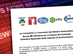 Assicurativi. Approvata dalle lavoratrici e dai lavoratori l’ipotesi d’intesa per il rinnovo del Ccnl Ania