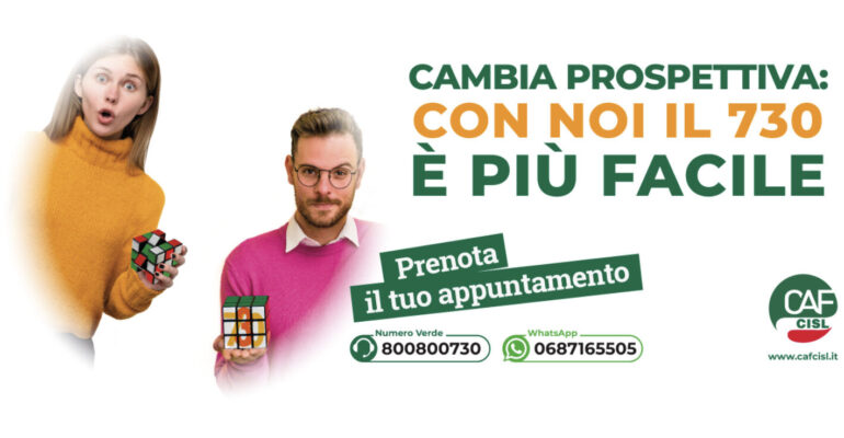 Campagna fiscale 2023: con Caf Cisl il 730 è più facile