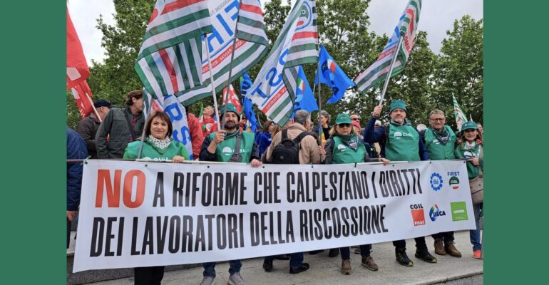 Riscossione. No ad una nuova riforma organizzativa del sistema nazionale della riscossione