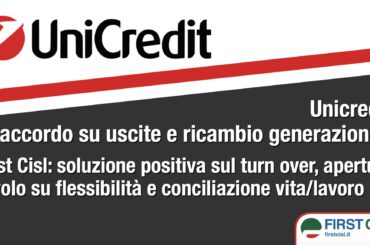 Unicredit, accordo su uscite e ricambio generazionale