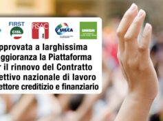 Approvata a larghissima maggioranza la Piattaforma per il rinnovo del Ccnl del credito