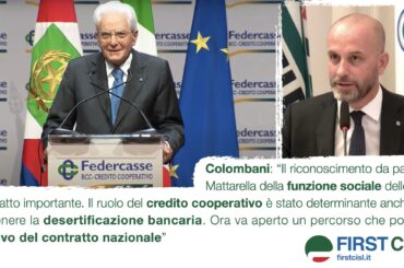 Bcc, Colombani: parole di Mattarella importanti, ora lavoriamo per il contratto nazionale