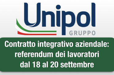 Gruppo Unipol, al via il referendum dei lavoratori sul nuovo Contratto integrativo