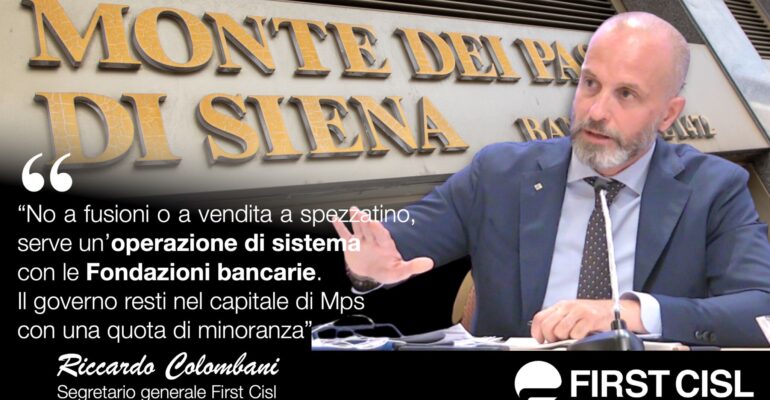 Mps, con il calo del contenzioso la banca sarà sempre più patrimonializzata. Colombani: serve un’operazione di sistema con le Fondazioni