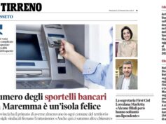 Numero degli sportelli bancari in Maremma, i dati First Cisl sul Tirreno