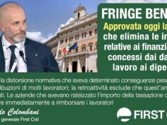 Fringe benefit, approvata oggi la legge che elimina le iniquità relative ai finanziamenti concessi dai datori di lavoro ai dipendenti