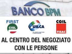 Banco Bpm, il sindacato confederale: al centro del negoziato con le persone