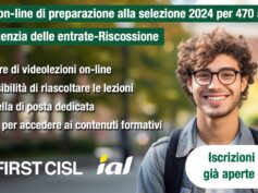 Assunzioni in Agenzia delle entrate-Riscossione, il corso di preparazione alla selezione a cura di First Cisl e Ial