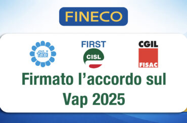 Fineco Bank, firmato l’accordo sul Vap 2025