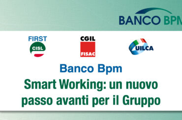 Bpm, firmato l’accordo sullo smart working. I sindacati: un nuovo passo avanti per il Gruppo