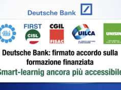 Deutsche Bank, firmato accordo sulla formazione finanziata. Smart-learning ancora più accessibile