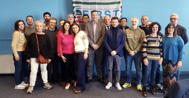 Celebrato il Congresso di First Cisl Banco Desio: Sergio Torchio riconfermato segretario. Con lui Di Rico, Creati, Pinelli e Zampolini